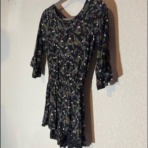 True Craft Floral Romper